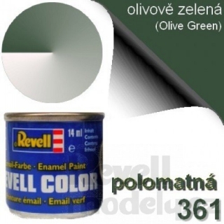 32361 - Hedvábná olivově zelená 14ml (olive green silk) 361 