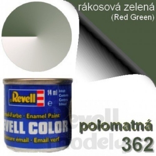 32362 - Hedvábná šedavě zelená 14ml (greyish green silk) 362 