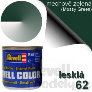 32162 - leská zelenomodrá 62 (sea green gloss) 14ml 