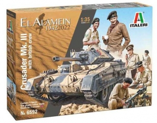 Crusader Mk. II & British Tank Crew (Italeri 1:35) 