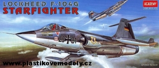Lockheed F-104G Starfighter  (Academy 1:72) > 1:72