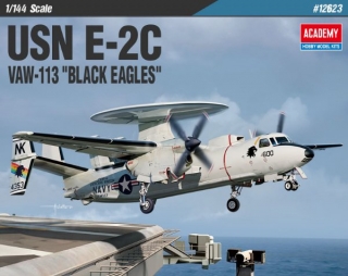 Letadlo USN E-2C VAW-113 "BLACK EAGLES" (Academy 1:144)