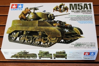 U.S. Light Tank M5A1 (Tamiya 1:35) 