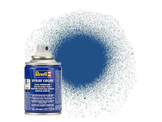 Barva ve spreji - 34156 matná modrá (blue mat)(Revell 100ml) > 100ml
