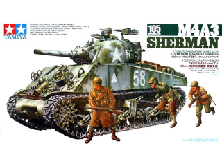 M4A3 Sherman 105mm Howitzer (Tamiya 1:35)
