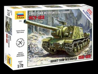 Soviet Tank Destroyer ISU-122 (Zvezda 1:72) 