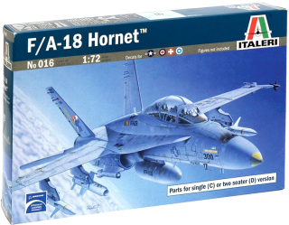 Boeing F-A-18C-D Hornet (Italeri 1:72)