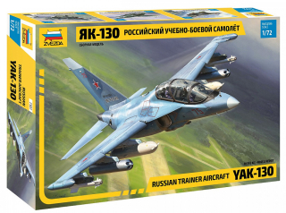 Letadlo YAK-130 (Zvezda 1:72) 