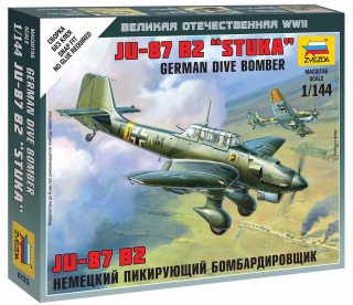 Wargames (WWII) Junkers JU-87 Stuka (Zvezda 1:144)