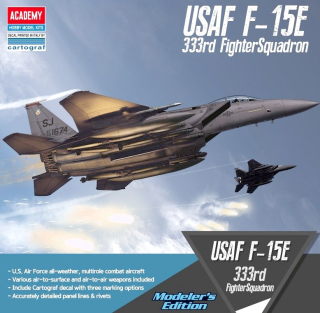 F-15E 333rd Fighter Squadron (Academy 1:72) 