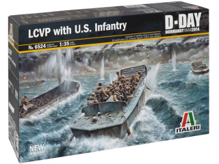 LCVP with US INFANTRY (Italeri 1:35)