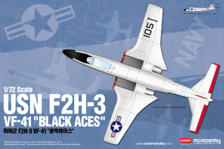 F2H-3 USN VF-41 Black Aces (Academy 1:72)