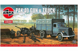 PAK 40 Gun & Opel BlitzTruck (Airfix 1:76) 