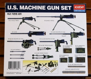 US MACHINE GUN SET (Academy 1:35) 