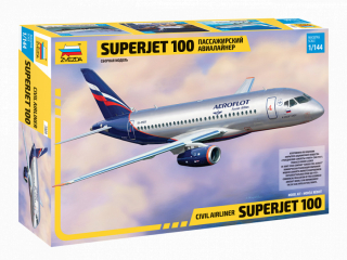 Sukhoi Superjet 100 (Zvezda 1:144) 