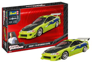 Fast & Furious Brian's 1995 Mitsubishi Eclipse (Revell 1:25)