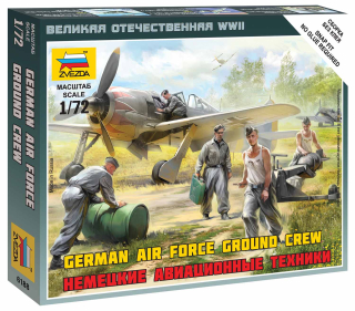 Wargames (WWII) figurky - German airforce ground crew (1:72)