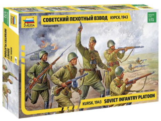 Wargames figurky - Soviet Infantry WWII (1:72)