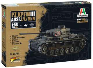 Pz. Kpfw. III Ausf. J//L/M/N (Italeri 1:56)