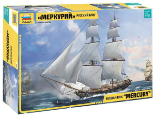 Russian brig Merkurii 19th cty. (Zvezda 1:100)