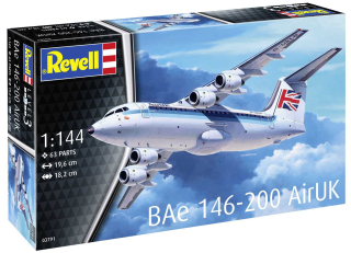 Bae 146 (RJ85) (Revell 1:144)