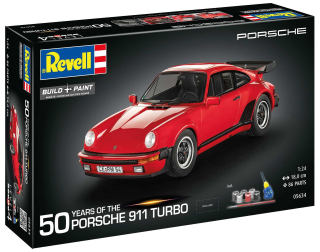 Set Porsche 911 Turbo (50th Anniversary) (1:24)