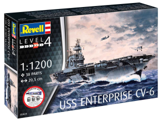 Set - USS Enterprise CV-6 (1:1200)