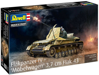 Flakpanzer IV "Möbelwagen" 3.7cm Flak 43 (1:72)