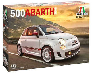Fiat 500 Abarth (2008) (1:24)