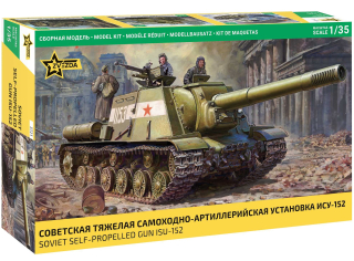 Soviet Self-propelled Gun ISU-152 (1:35)