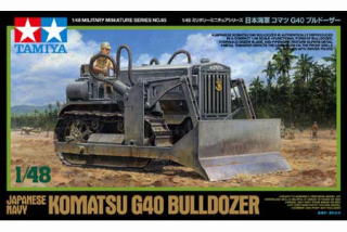 Buldozer Komatsu G40 (Tamiya 1:48)