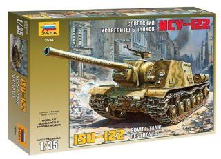 Samohybné dělo ISU-122 (Zvezda 1:35)