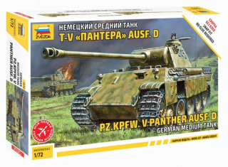 Panzerkampfw.V Panther Ausf.D (Zvezda 1:72) 