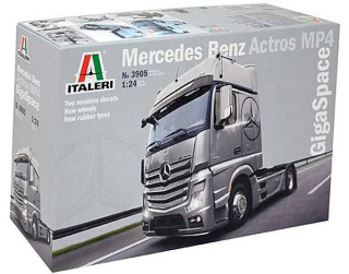 Truck Mercedes Benz Actros MP4 Gigaspace (Italeri 1:24) 