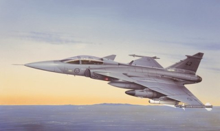 JAS 39 A GRIPEN (Italeri 1:48) 