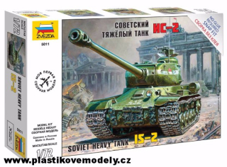 Snap Kit tank IS-2 Stalin (Zvezda 1:72)