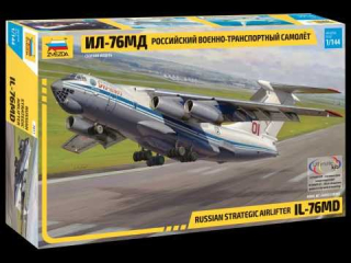 Russian strategic airlifter IL-76MD (Zvezda 1:144) 
