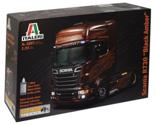SCANIA R BLACK AMBER (Italeri 1:24)