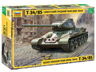 Soviet Medium Tank T-34/85 (Zvezda 1:35) 