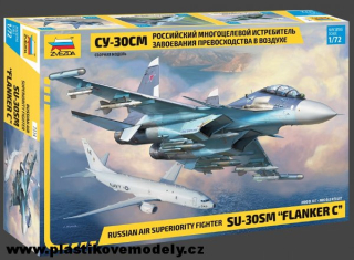 Sukhoi SU-30 SM Flanker C (Zvezda 1:72) 
