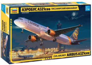 Airbus A321 CEO (Zvezda 1:144) 