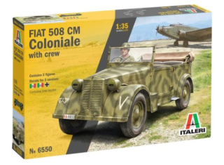 Fiat 508 CM COLONIALE STAFF CAR (Italeri 1:35) 