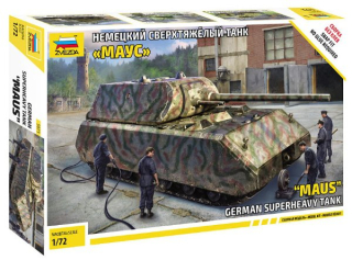 Super těžký tank Maus Pz.Kpfw.VII (Zvezda 1:72) 